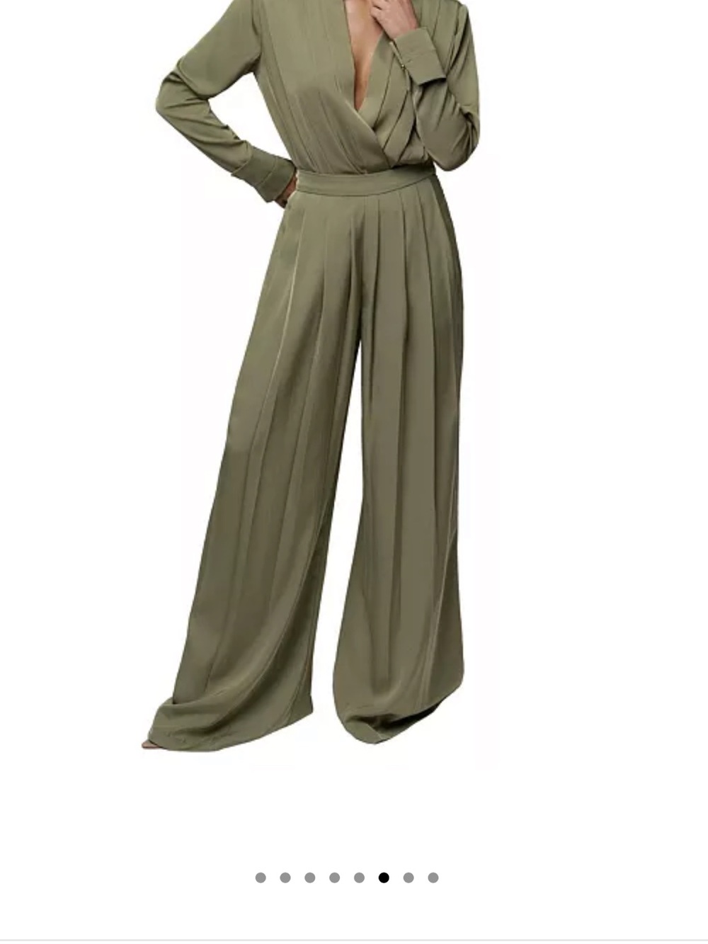 UXLABEL Clara Pleated Wide Leg Trousers NWT